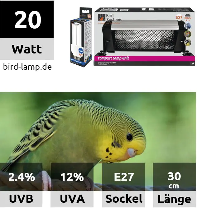 Bird Systems Bird Lamp – UV-Kompaktleuchte